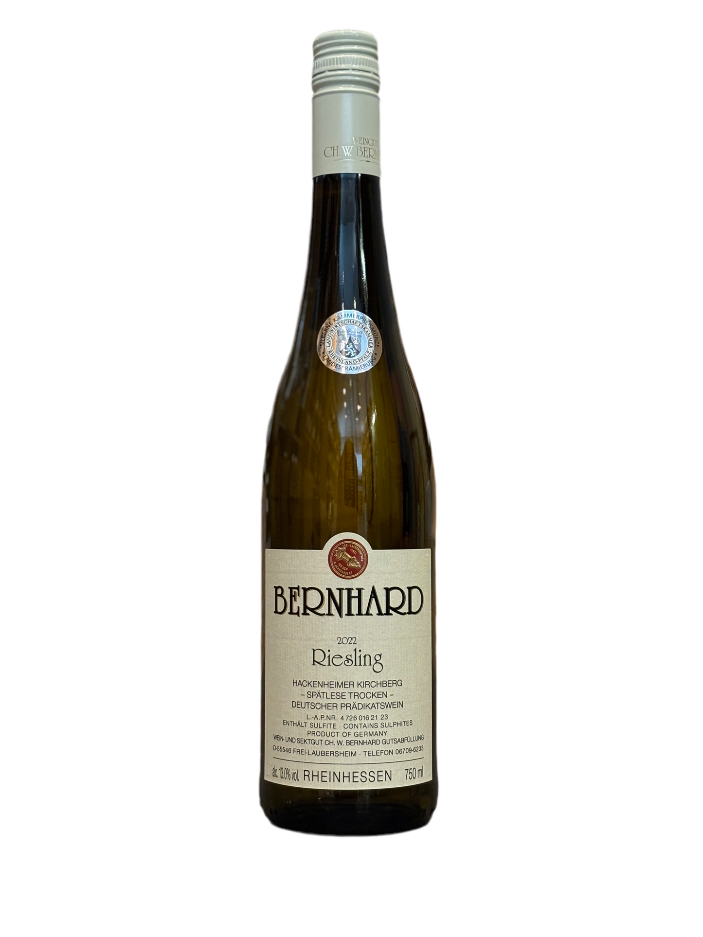 Bernhard Riesling Kabinett Feinherb - licht zoet