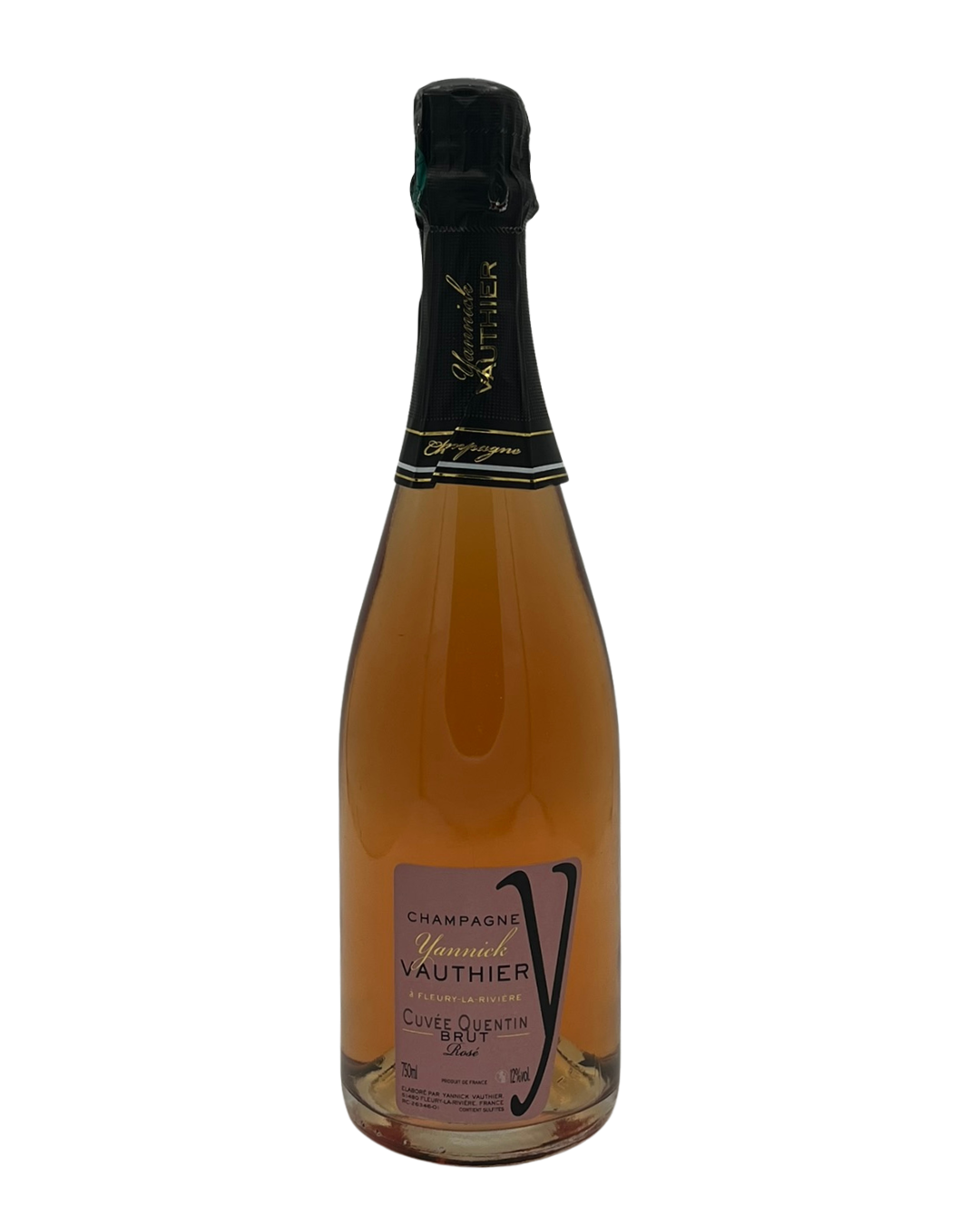 yannick champagne rose brut cuvee quentin