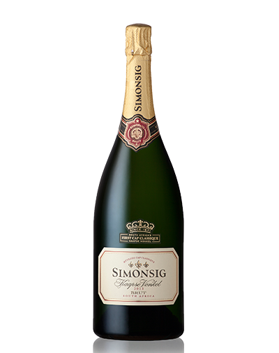 Simonsig kaapse vonkel brut