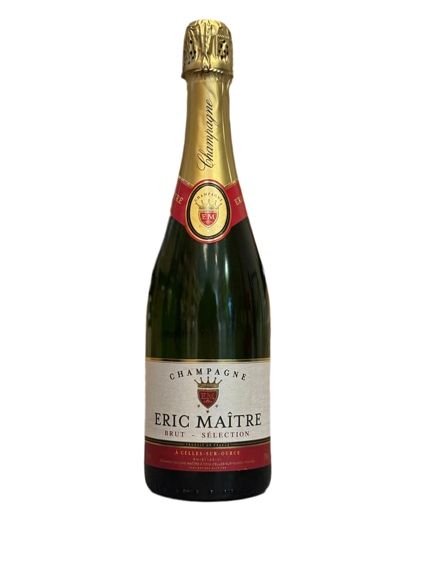 Champagne Eric Maître, Brut Sélection Blanc de Noir