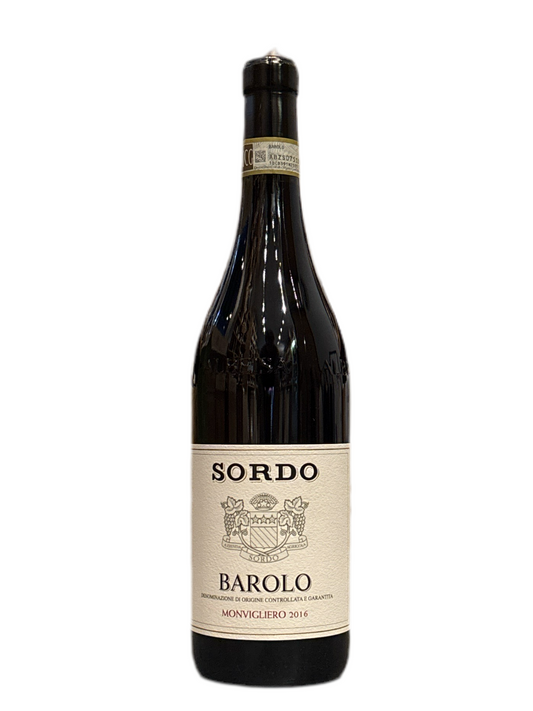 Sordo Barolo Monvigliero 2016